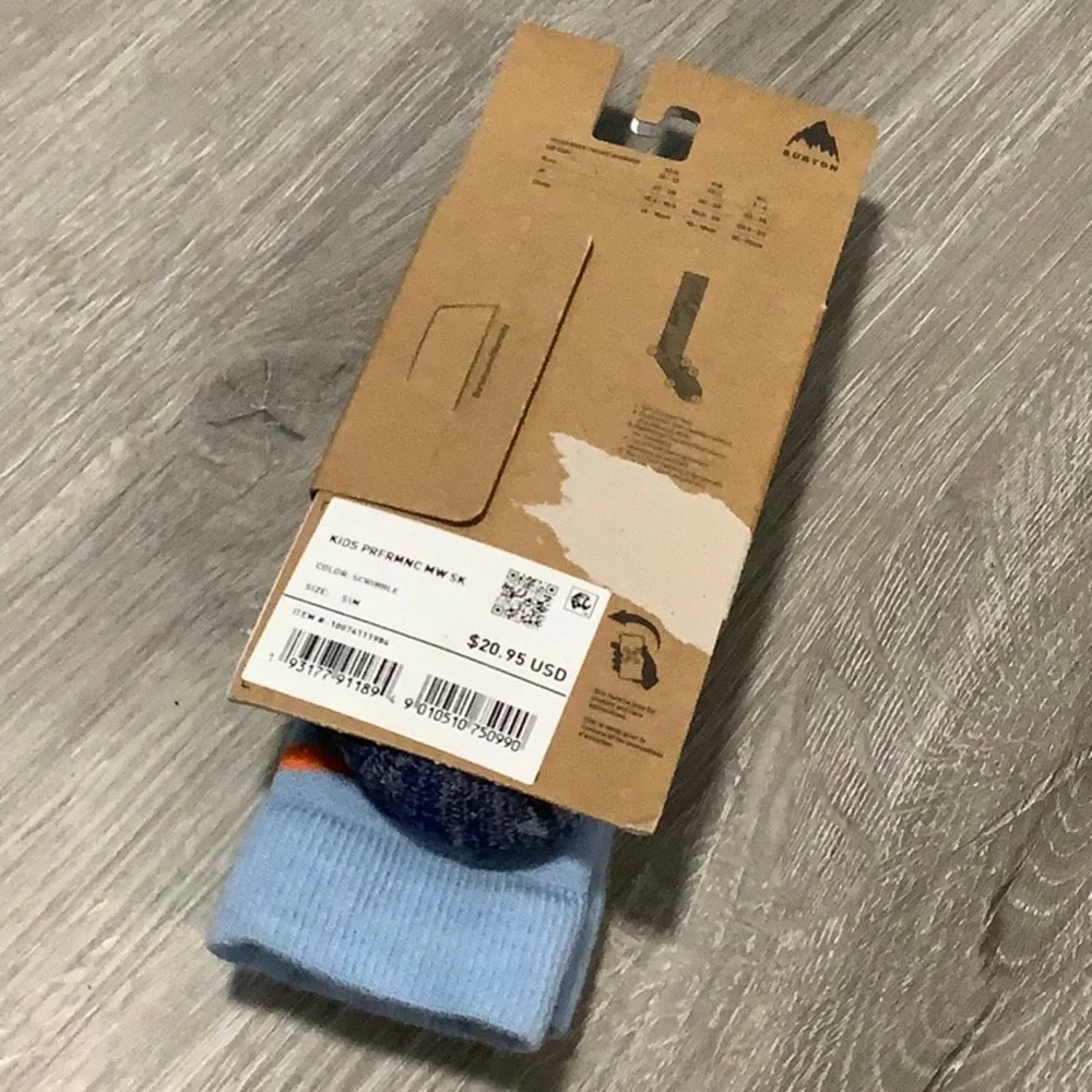 Burton kid’s performance midweight sock